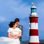 Helen and Dom Plymouth Hoe wedding photographer photography