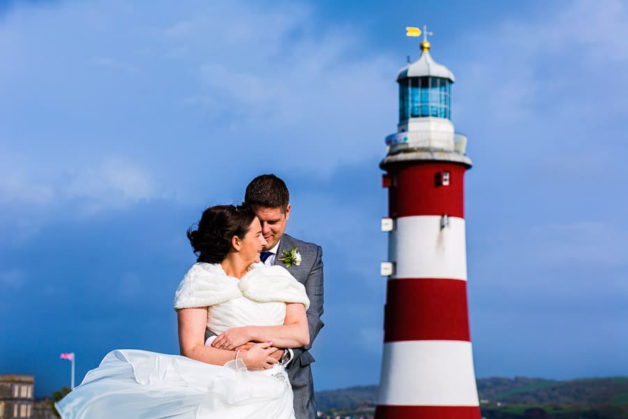 Helen and Dom Plymouth Hoe wedding photographer photography