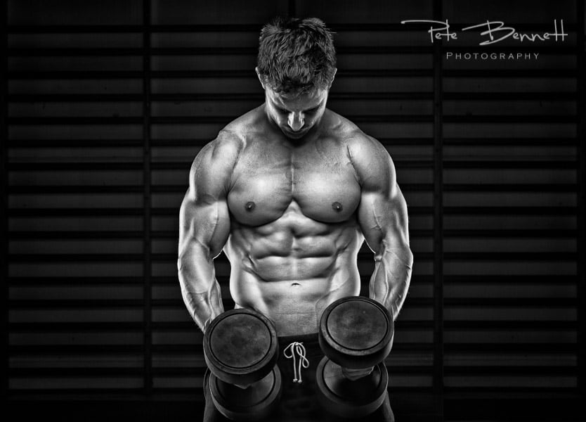 Fitness-photography; GOLD-award; 'Dean Burchell' Fitness Photographer